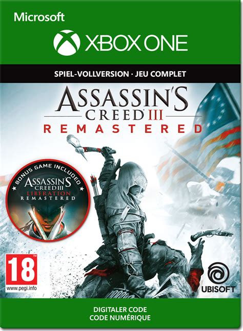 Assassins Creed 3 Remastered Xbox One Digital • World Of Games