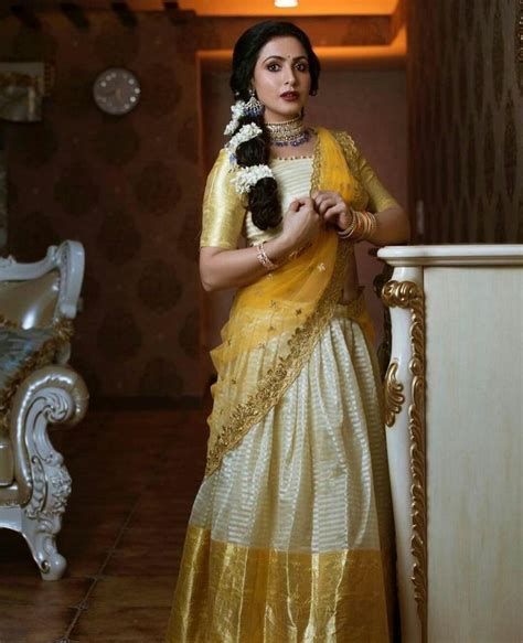 pin by almeenayadhav on half saree lehenga and long gown half saree long gown bollywood