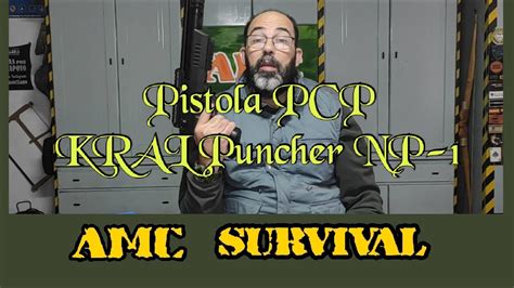 Pistola Pcp Kral Puncher Np Calibre Mm Youtube