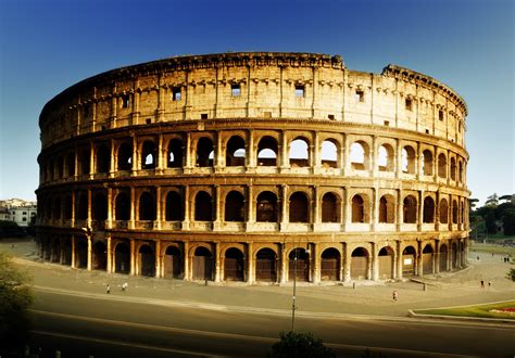 Papel De Parede Construção Coliseu Itália Edifício Velho Roma