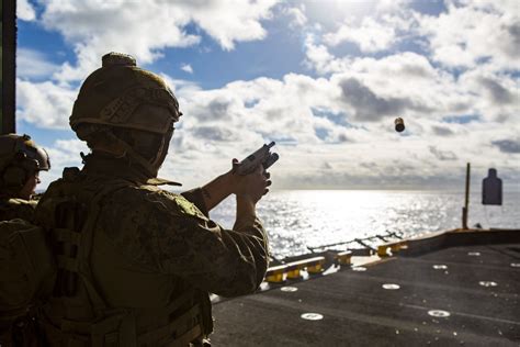 Dvids Images 15th Meu Marines Sailors Participate In Deck Shoot