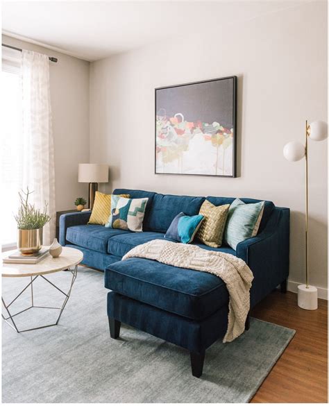 On west elm's facebook, customers cajole, plead, and complain about their faulty items, missing orders, or rude customer service experiences. West Elm: Paidge Reverse Sectional | Blue couch living room
