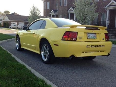 Buy Used 2001 Ford Mustang Svt Cobra Coupe 2 Door 46l In Blacksburg