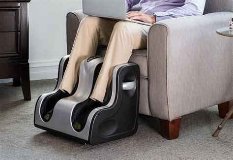 Heated Leg And Foot Massager Sharper Image