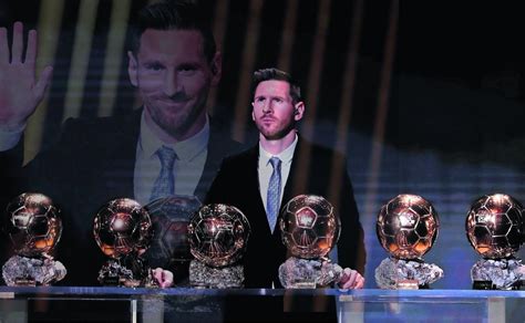Lionel Messi Gana Su Sexto Balón De Oro Y Supera A Su Gran Rival