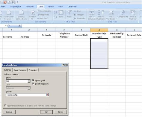 How To Create A Drop Down Menu In Excel Using Data Validation Or Form Fields Va Pro Magazine