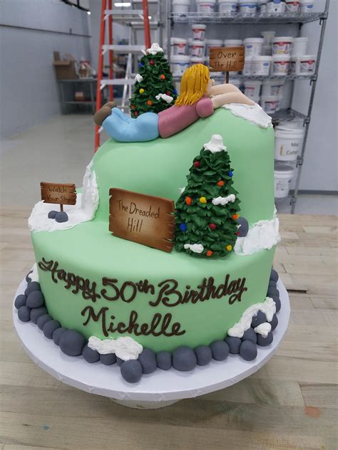 8 wonderful birthday cakes, and the easiest birthday cake. Christmas themed 50th birthday cake. : CAKEWIN
