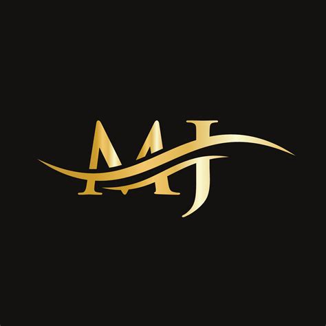 Modern Mj Logo Design For Business And Company Identity Creative Mj
