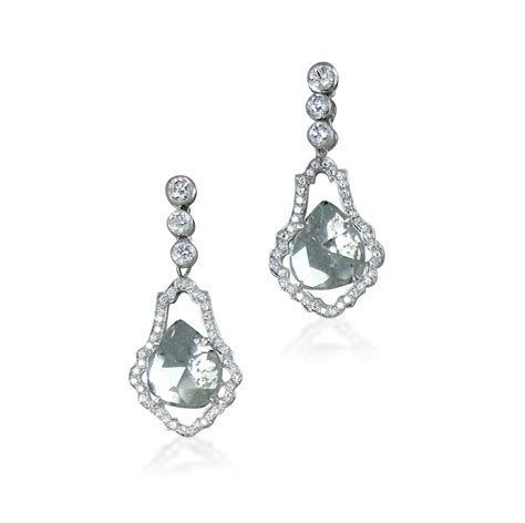 Diamond Chandelier Earrings In Wedding Jewellery