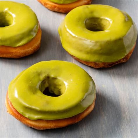 Yeasted Doughnuts With Matcha Frosting Cooks Illustrated Recipe