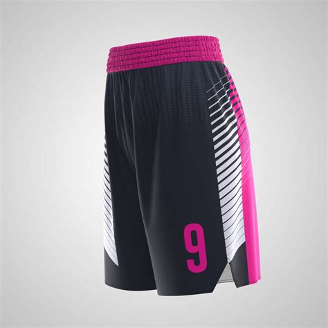 Sublimated Womens Basketball Jersey Shorts For Girls Basketball Teams