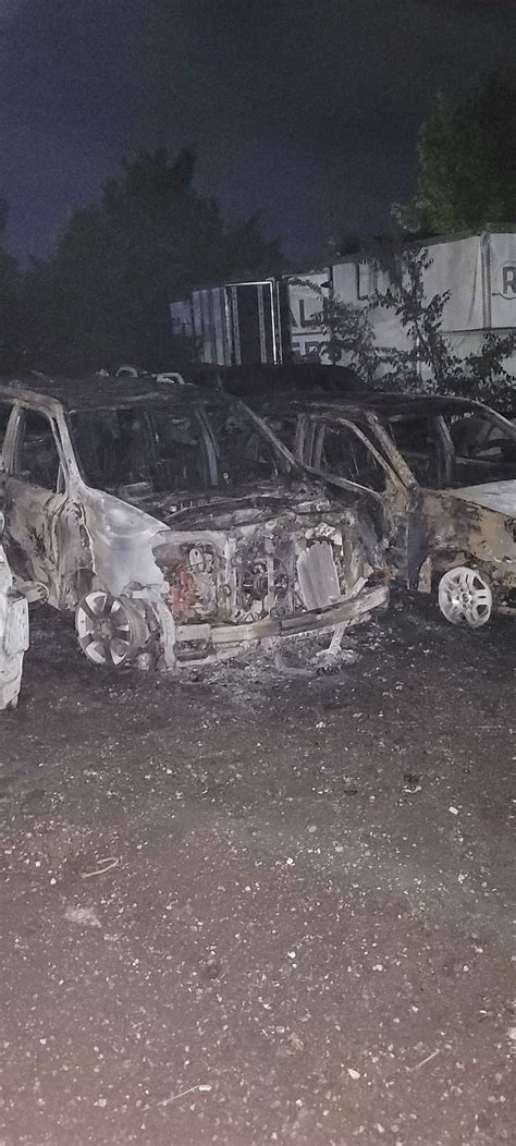 Fast-Moving Blaze Damages 12 Vehicles, Trailer At Maryland Auto