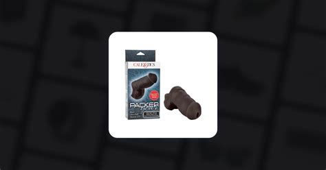 Calexotics Packer Gear Ultra Soft Silicone Stp Black • Pris