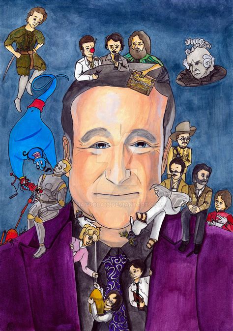 Robin Williams By Hatoola On Deviantart