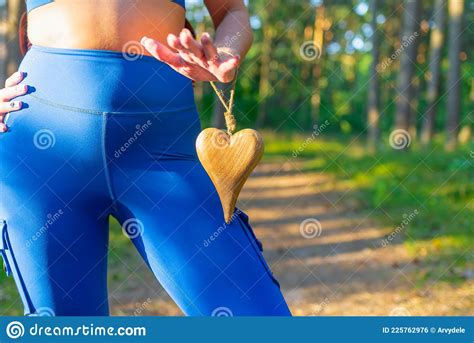 Woman Hand Holding Heartloving The Environment Protecting Nature