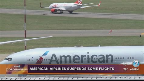 American Airlines Announces Suspension Of International Flights Related