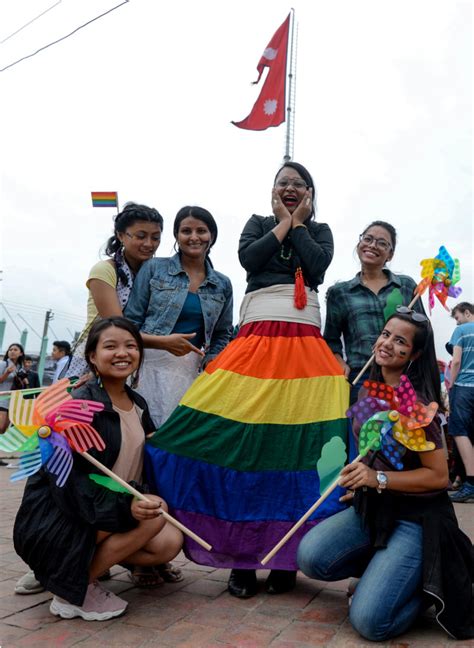 nepal holds first pride parade in kathmandu pinknews