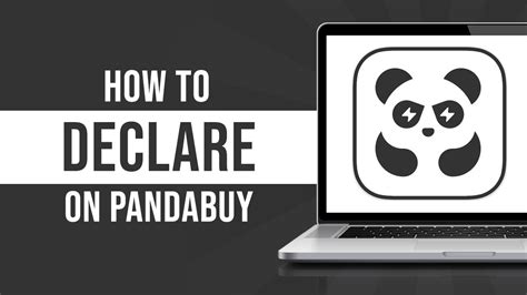 How To Declare On Pandabuy Tutorial Youtube