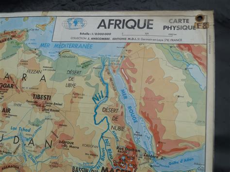 Ecole Fmr Affiches Scolaires Ancienne Carte Scolaire Afrique Mdi