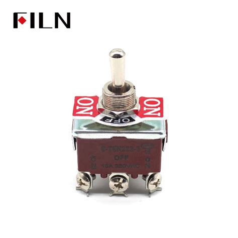 Electrical Toggle Switchesthree Way 30amp 6 Pin On Off Kn3 301