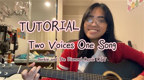 tutorial mirrored two voices one song barbie and the diamond castle ost youtube