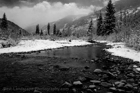 Landscape And Nature Photography Spring Snowstorm In