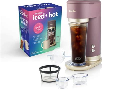 Breville Icedhot Coffee Maker Review Espresso No Milk Frother Coffee