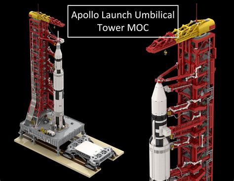 Instructions For Saturn Launch Umbilical Tower Moc V50 Now With Skylab