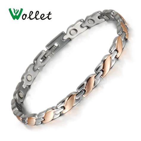 Wollet Jewelry Health Care Healing Energy 316L Stainless Steel Bio