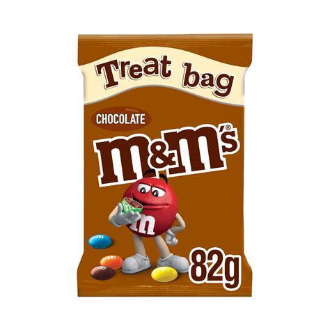 Mandms Milk Chocolate Bites Treat Bag 82g Sharing Bags And Tubs