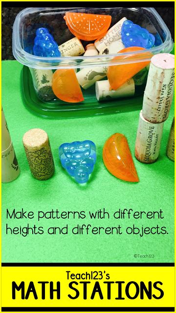 Graphing And Hands On Math Station Ideas Great Way To Add Seasonal Fun