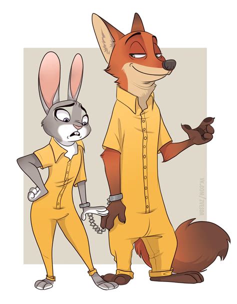 Commissionjudy Hopps And Nick Wilde Zootopia By Tommysamash On