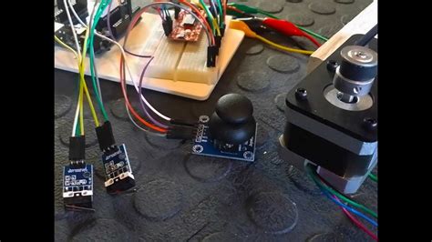 Control A Stepper Motor With An Arduino Joystick Easy Driver And Images