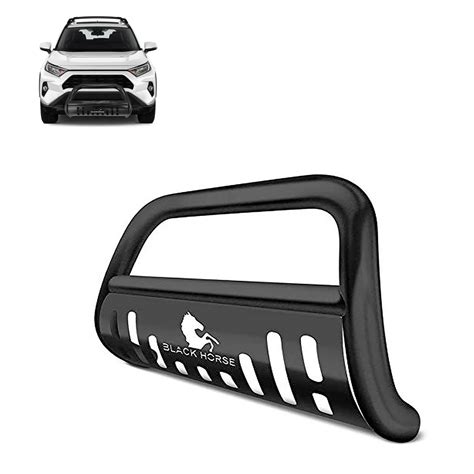 Buy Black Horse Bull Bar Skid Plate Black Compatible With 2019 2023