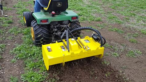 Deere Model 30 Hydraulic Tiller Youtube