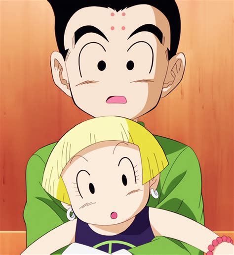 Aw Father Daughter Moment In Love With This Krillin And 18 Android 18 And Krillin