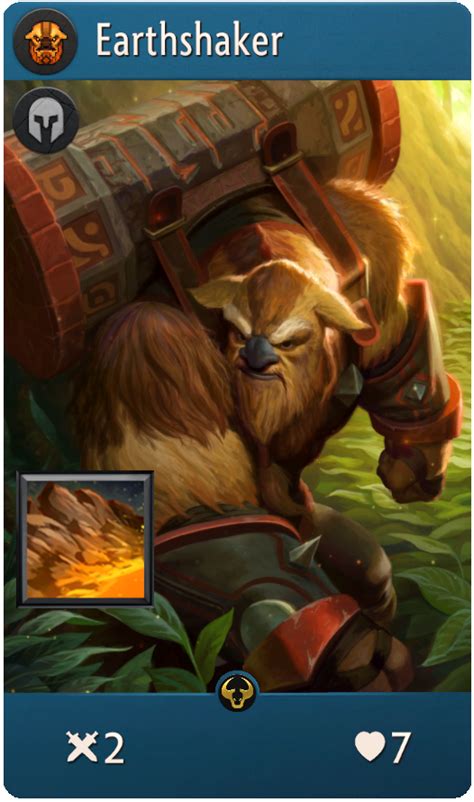 Earthshaker Artifact The Dota Card Game Wiki