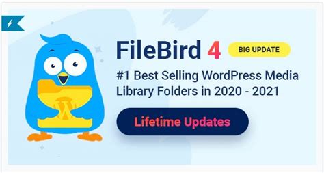Filebird 550 Wordpress Media Library Folders управление файлами и