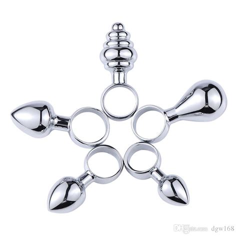 Pull Ring Metal Anal Plug Booty Butt Plugs Sex Toys Adult Products For Women And Men From Dgw168