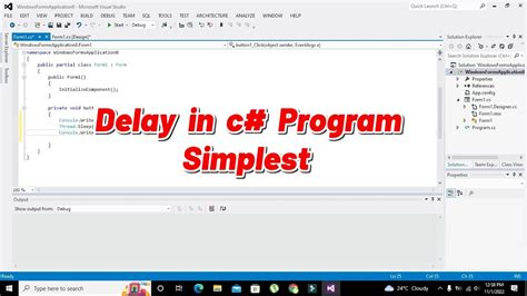 How To Produce Delay Function In C Programming Delay In C Code