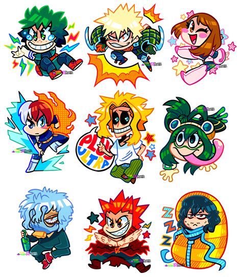The Neonest Of Ufos 👽 — My Hero Academia Chibis For A