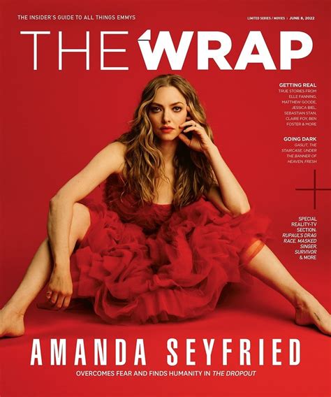Аманда Сайфред для июньского The Wrap Emmy Magazine Новости ROXY UA