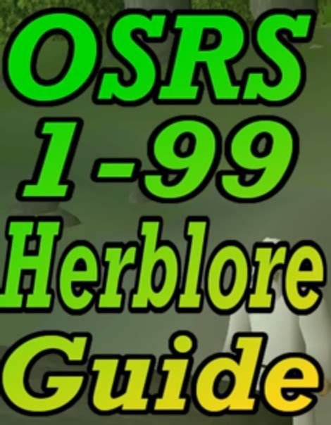 A comprehensive guide to training herblore on an ironman account up to date with the release of a very detailed herblore guide for ironmen showing the best methods to get from level 1 to 99. Osrs herblore guide