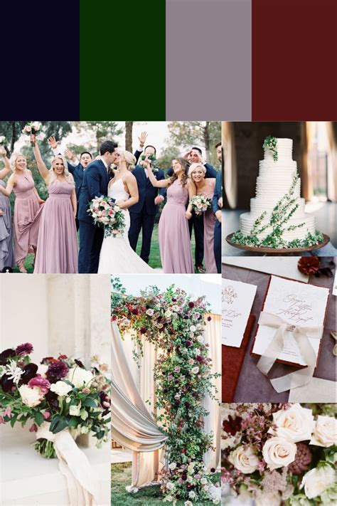 Fall Wedding Color Scheme Fall Wedding Color Schemes Wedding Colors