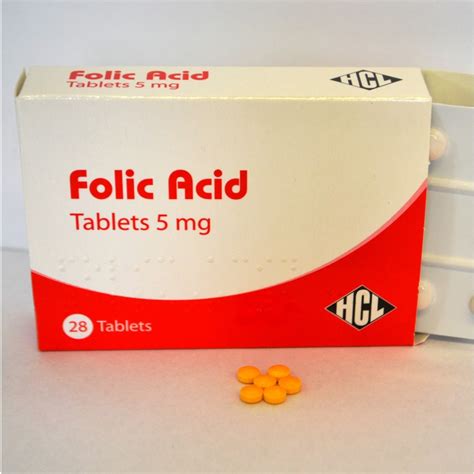 Halewood Folic Acid Tablets Bp 5mg Made In Britain