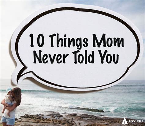 10 things mom never told you watches ts blogs wooden treehut told you so how are you