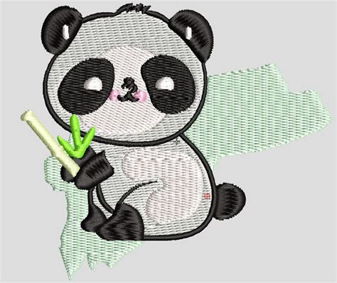 Panda Free Embroidery Design Free Embroidery Embroidery Download