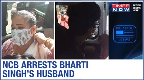 Comedian Bharti Singhs Husband Haarsh Limbachiyaa Arrested By Ncb
