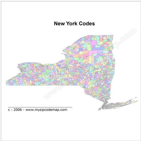 30 Ny Zip Code Map Maps Online For You