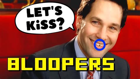 Biggest Paul Rudd Bloopers Compilation Ant Man Wanderlust Anchorman